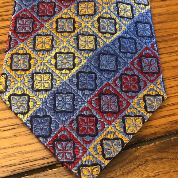 Fabio Fazio 100% Silk Neck Tie Beautiful Men’s Designer - Picture 2 of 9